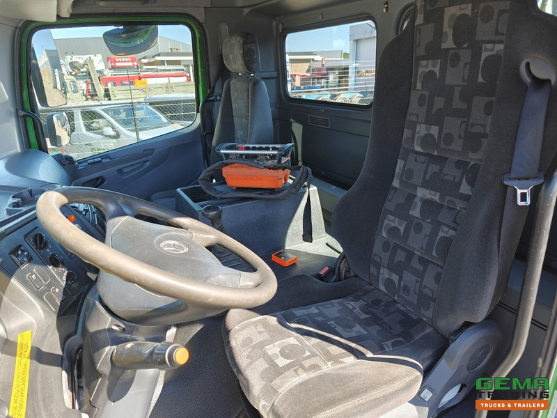 Tippbil, Kranbil Mercedes-Benz AXOR 1829 AK 4x4 Dagcab Euro5 - Kipper + Terex 105.2 - RadioGrafisch - NaafReductie: bilde 16
