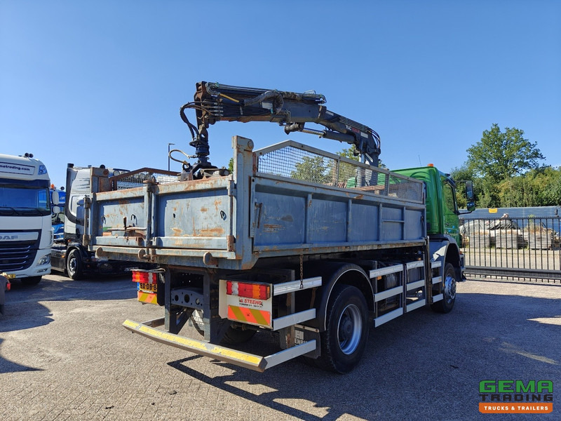Tippbil, Kranbil Mercedes-Benz AXOR 1829 AK 4x4 Dagcab Euro5 - Kipper + Terex 105.2 - RadioGrafisch - NaafReductie: bilde 10