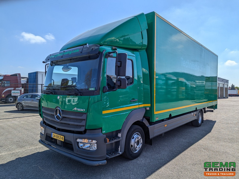 Mercedes-Benz Atego 1018 4x2 Dagcabine Euro6 - GeslotenBak 7.13M - Laadklep 1500KG - Zijdeur - Skapbil: bilde 1 Mercedes-Benz Atego 1018 4x2 Dagcabine Euro6 - GeslotenBak 7.13M - Laadklep 1500KG - Zijdeur - Skapbil: bilde 1