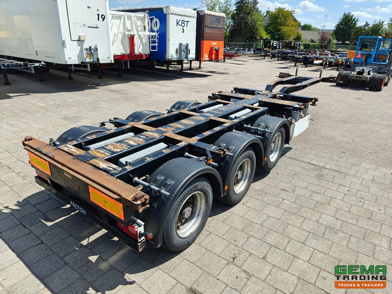 Pacton T3-010 3-Assen SAF - MULTI - Trommelremmen - LiftAs - 3x Uitschuifbaar - 04/2026 APK - Container-transport/ Vekselflak semitrailer: bilde 1 Pacton T3-010 3-Assen SAF - MULTI - Trommelremmen - LiftAs - 3x Uitschuifbaar - 04/2026 APK - Container-transport/ Vekselflak semitrailer: bilde 1