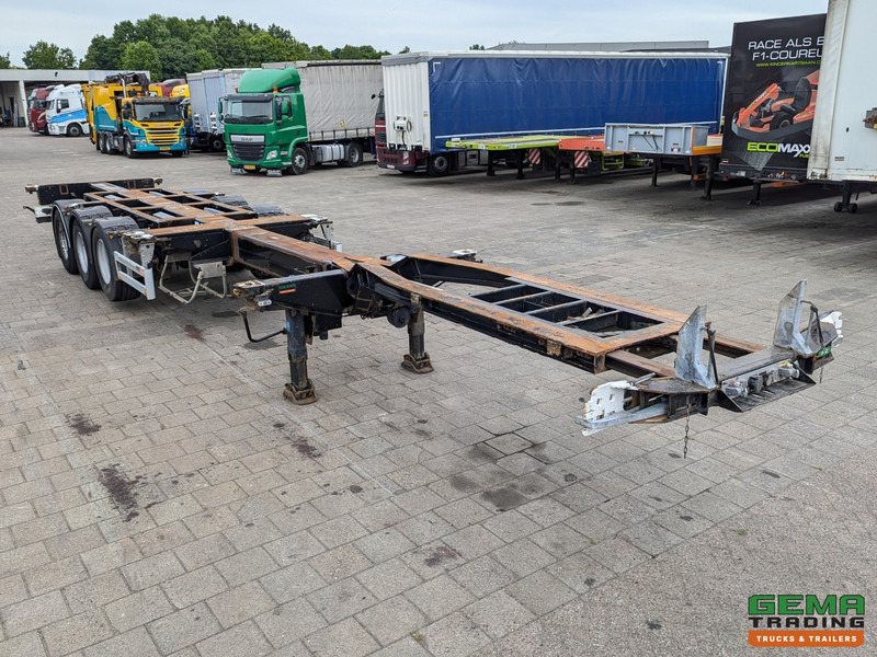 Pacton T3-010 3-Assen SAF - MULTI - Trommelremmen - LiftAs - 3x Uitschuifbaar - 07/2025APK - Container-transport/ Vekselflak semitrailer: bilde 5 Pacton T3-010 3-Assen SAF - MULTI - Trommelremmen - LiftAs - 3x Uitschuifbaar - 07/2025APK - Container-transport/ Vekselflak semitrailer: bilde 5