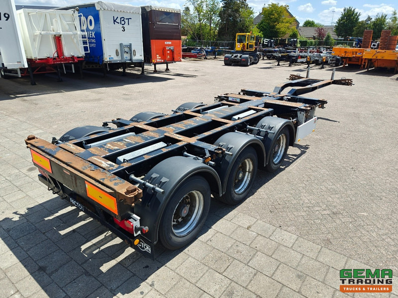 Pacton T3-010 3-Assen SAF - MULTI - Trommelremmen - LiftAs - 3x Uitschuifbaar - 10/2025 APK - Container-transport/ Vekselflak semitrailer: bilde 3 Pacton T3-010 3-Assen SAF - MULTI - Trommelremmen - LiftAs - 3x Uitschuifbaar - 10/2025 APK - Container-transport/ Vekselflak semitrailer: bilde 3