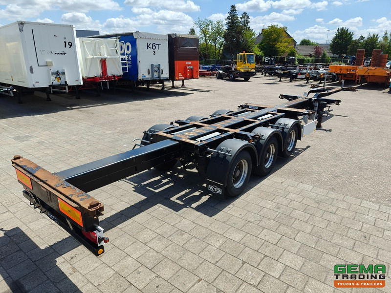 Pacton T3-010 3-Assen SAF - MULTI - Trommelremmen - LiftAs - 3x Uitschuifbaar - 10/2025 APK - Container-transport/ Vekselflak semitrailer: bilde 1 Pacton T3-010 3-Assen SAF - MULTI - Trommelremmen - LiftAs - 3x Uitschuifbaar - 10/2025 APK - Container-transport/ Vekselflak semitrailer: bilde 1