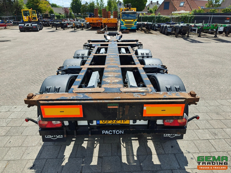Pacton T3-010 3-Assen SAF - MULTI - Trommelremmen - LiftAs - 3x Uitschuifbaar - 10/2025 APK - Container-transport/ Vekselflak semitrailer: bilde 5 Pacton T3-010 3-Assen SAF - MULTI - Trommelremmen - LiftAs - 3x Uitschuifbaar - 10/2025 APK - Container-transport/ Vekselflak semitrailer: bilde 5