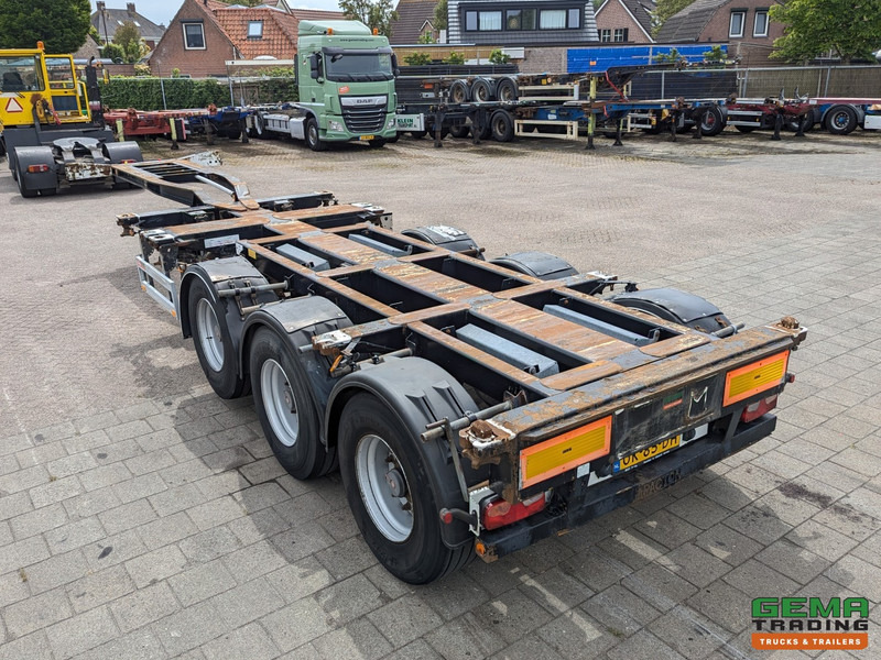 Pacton T3-010 3-Assen SAF - MULTI - Trommelremmen - LiftAs - 3x Uitschuifbaar - Container-transport/ Vekselflak semitrailer: bilde 4 Pacton T3-010 3-Assen SAF - MULTI - Trommelremmen - LiftAs - 3x Uitschuifbaar - Container-transport/ Vekselflak semitrailer: bilde 4