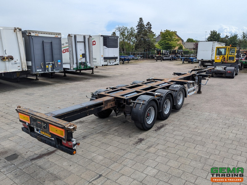 Pacton T3-010 3-Assen SAF - MULTI - Trommelremmen - LiftAs - 3x Uitschuifbaar - Container-transport/ Vekselflak semitrailer: bilde 3 Pacton T3-010 3-Assen SAF - MULTI - Trommelremmen - LiftAs - 3x Uitschuifbaar - Container-transport/ Vekselflak semitrailer: bilde 3