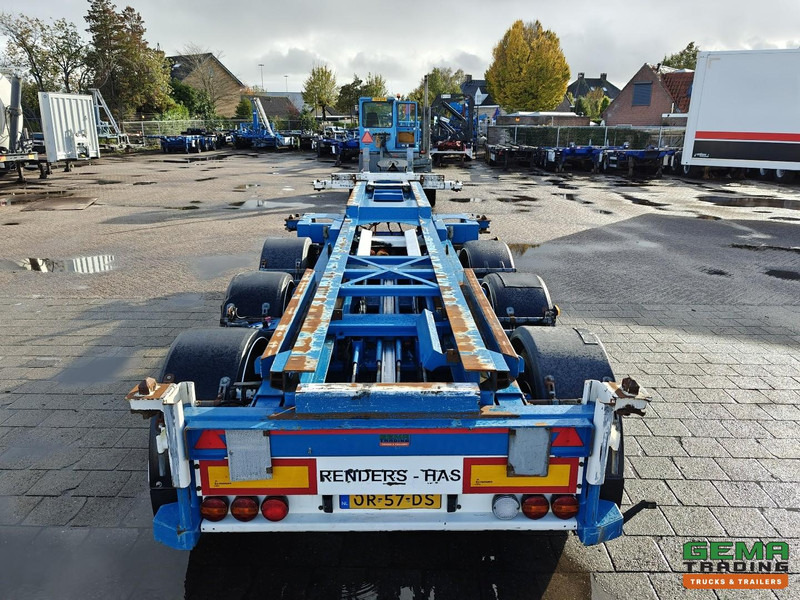 Renders-has Euro 800 3-Assen BPW - LiftAs - Schijfremmen - Alle aansluitingen - Container-transport/ Vekselflak semitrailer: bilde 5 Renders-has Euro 800 3-Assen BPW - LiftAs - Schijfremmen - Alle aansluitingen - Container-transport/ Vekselflak semitrailer: bilde 5