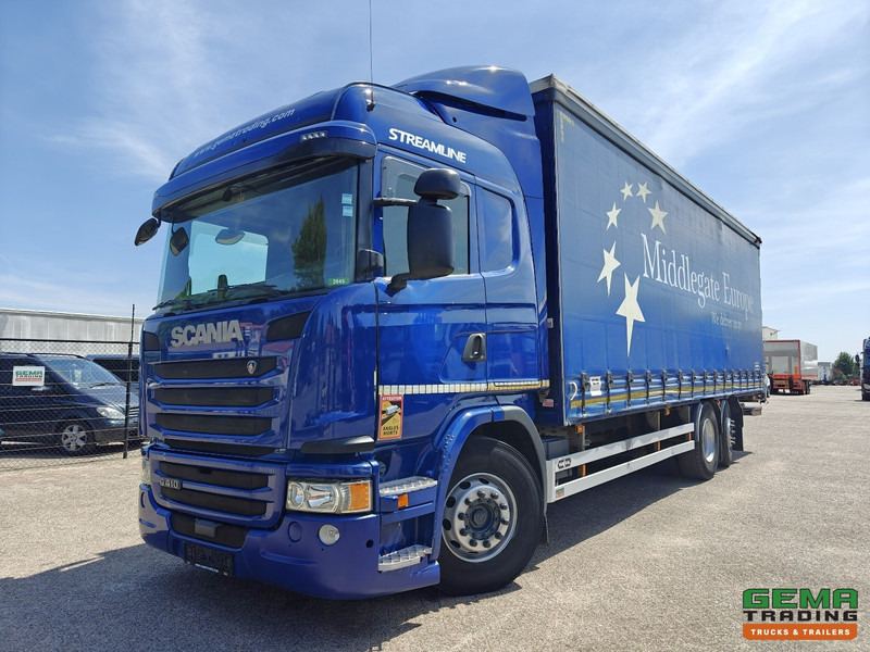 Scania G410 6x2/4 Streamline Euro6 - Retarder - Schuifzeilenbak 8.2M + Laadklep 1500kg - Smart Tacho V2 - Kapellbil: bilde 1 Scania G410 6x2/4 Streamline Euro6 - Retarder - Schuifzeilenbak 8.2M + Laadklep 1500kg - Smart Tacho V2 - Kapellbil: bilde 1