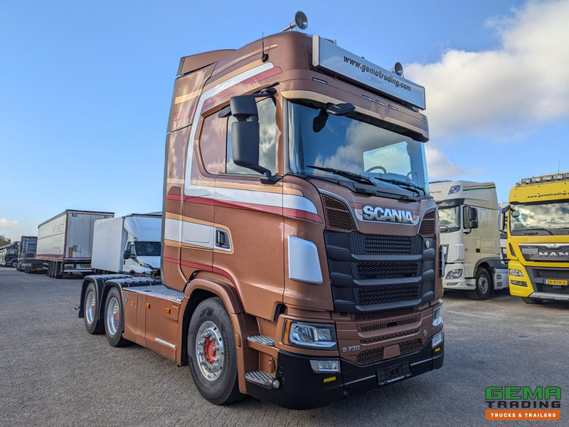 Scania S730 6x4 Topline Euro6 - V8 - Retarder - Costum Interior - Vollucht - Alcoa's - Trekkvogn: bilde 2 Scania S730 6x4 Topline Euro6 - V8 - Retarder - Costum Interior - Vollucht - Alcoa's - Trekkvogn: bilde 2