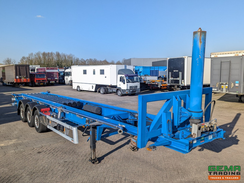 Van Hool 3C0017 40FT Kiepchassis - Aluminium Chassis - 5060KG - Slangenkokers - 88.000km! - Container-transport/ Vekselflak semitrailer: bilde 4 Van Hool 3C0017 40FT Kiepchassis - Aluminium Chassis - 5060KG - Slangenkokers - 88.000km! - Container-transport/ Vekselflak semitrailer: bilde 4