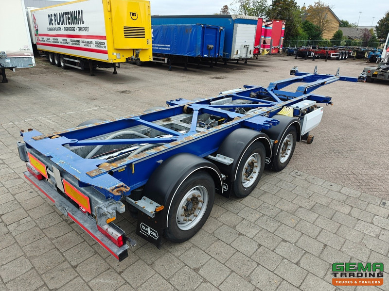 Van Hool A3C002 3-Assen JOST - Schijfremmen - Alle aansluitingen / Universeel chassis - TOP! - 10 stuks op Voorraad - Container-transport/ Vekselflak semitrailer: bilde 4 Van Hool A3C002 3-Assen JOST - Schijfremmen - Alle aansluitingen / Universeel chassis - TOP! - 10 stuks op Voorraad - Container-transport/ Vekselflak semitrailer: bilde 4