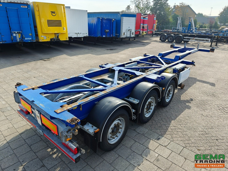 Van Hool A3C002 3-Assen JOST - Schijfremmen - Alle aansluitingen / Universeel chassis - TOP Staat! - Container-transport/ Vekselflak semitrailer: bilde 3 Van Hool A3C002 3-Assen JOST - Schijfremmen - Alle aansluitingen / Universeel chassis - TOP Staat! - Container-transport/ Vekselflak semitrailer: bilde 3
