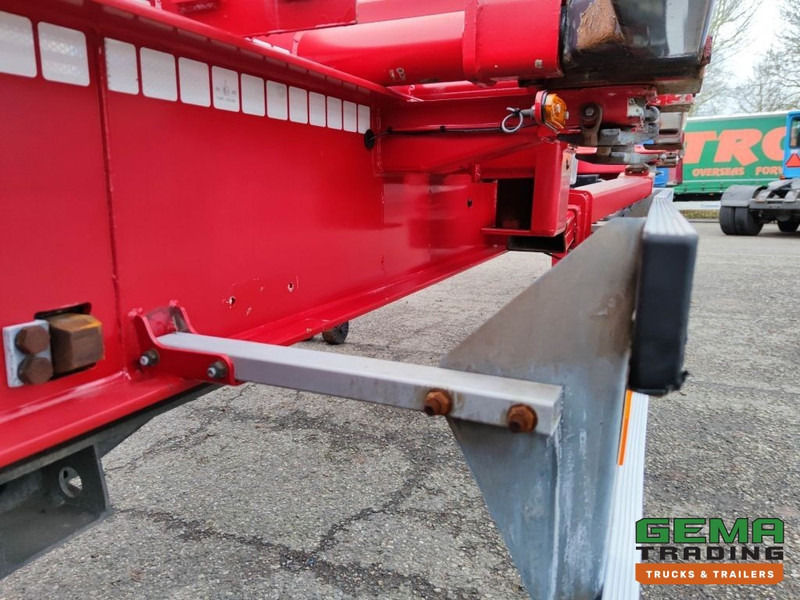 Container-transport/ Vekselflak semitrailer Van Hool A3C002 StuurasAs - 2x 20FT Frames - All Connections (O826): bilde 13