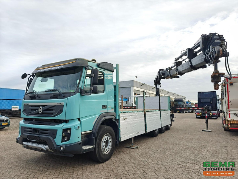 Volvo FMX 410 8x4/4 Dagcab Euro5 - Open Laadbak 6.8m + Hiab 244 E-6 Hipro - 258.000km - Naafreductie - 05/2026 APK - Planbil, Kranbil: bilde 4 Volvo FMX 410 8x4/4 Dagcab Euro5 - Open Laadbak 6.8m + Hiab 244 E-6 Hipro - 258.000km - Naafreductie - 05/2026 APK - Planbil, Kranbil: bilde 4