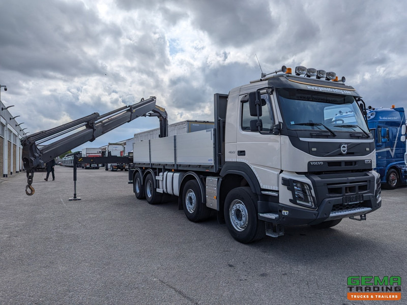 Volvo FMX 460 8x4/4 Dagcab Euro5 - Open Laadbak 6m + Palfinger PK18001-EH 4xHydraulisch RadioGrafisch - Planbil, Kranbil: bilde 2 Volvo FMX 460 8x4/4 Dagcab Euro5 - Open Laadbak 6m + Palfinger PK18001-EH 4xHydraulisch RadioGrafisch - Planbil, Kranbil: bilde 2
