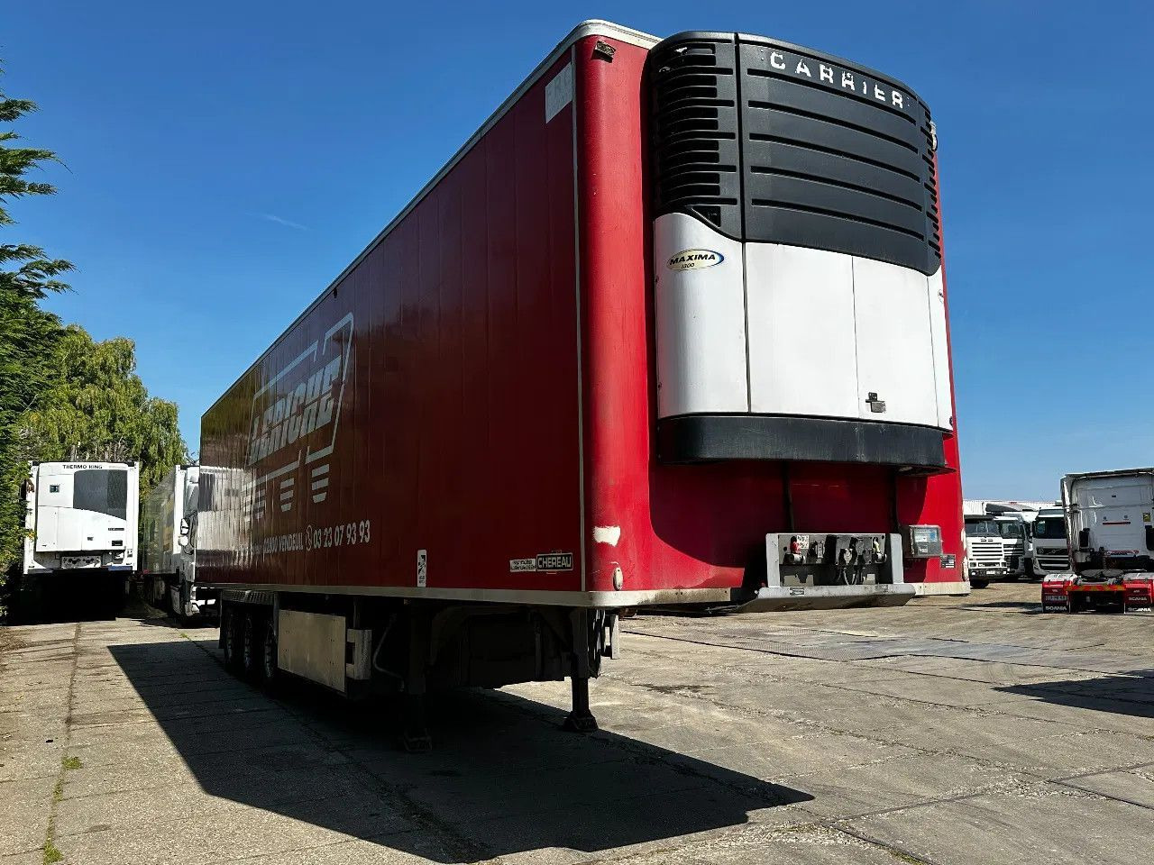 Chereau Frigo Carier Maxima 1300 3 axle 7CM Side H2.70 - Kjølesemi: bilde 2 Chereau Frigo Carier Maxima 1300 3 axle 7CM Side H2.70 - Kjølesemi: bilde 2