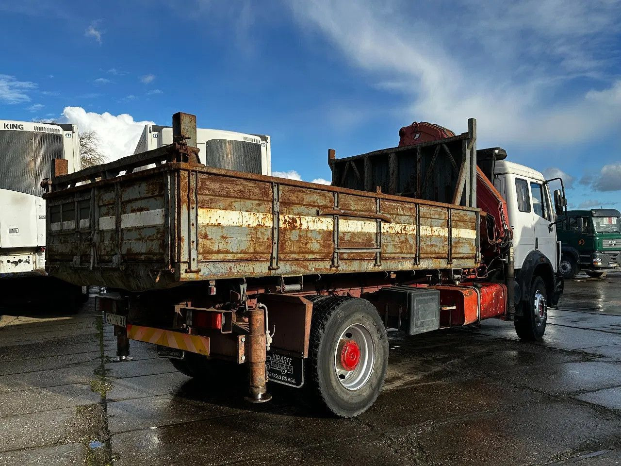 Mercedes-Benz SK 1935 V8 4X2 Tipper Spring/Spring AMCO V825 9T Mercedes-Benz SK 1935 V8 4X2 Tipper Spring/Spring AMCO V825 9T - Tippbil, Kranbil: bilde 4 Mercedes-Benz SK 1935 V8 4X2 Tipper Spring/Spring AMCO V825 9T Mercedes-Benz SK 1935 V8 4X2 Tipper Spring/Spring AMCO V825 9T - Tippbil, Kranbil: bilde 4