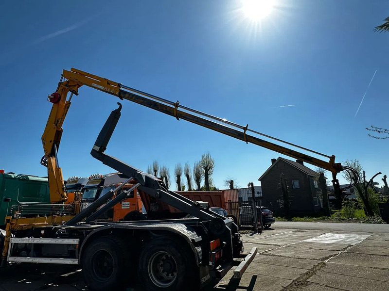 Scania P114-380 6X2 Ampirol + Heila 13000 5T Crane Manual Gear - Container-transport/ Vekselflak lastebil: bilde 4 Scania P114-380 6X2 Ampirol + Heila 13000 5T Crane Manual Gear - Container-transport/ Vekselflak lastebil: bilde 4
