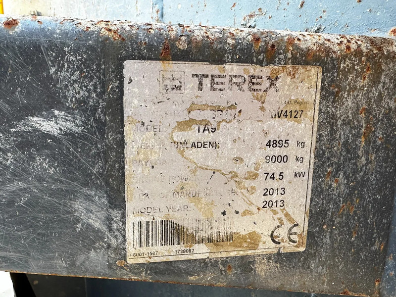 Terex 9 Ton 4X4 Mini Dumper *3711 Hours* - Kompaktdumper: bilde 5 Terex 9 Ton 4X4 Mini Dumper *3711 Hours* - Kompaktdumper: bilde 5