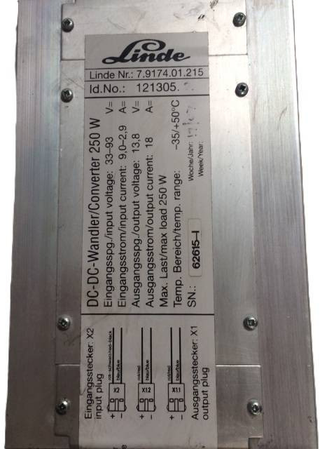 Converter 48V-12V - Elektrisk system for Materialhåndteringsutstyr: bilde 4 Converter 48V-12V - Elektrisk system for Materialhåndteringsutstyr: bilde 4