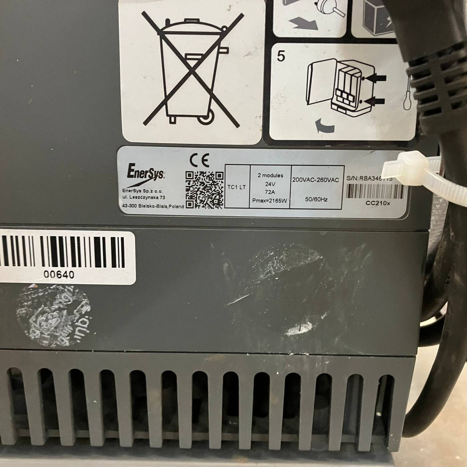 Hawker 24V/72A Lifetech TC1LT - Reservedeler for Materialhåndteringsutstyr: bilde 4 Hawker 24V/72A Lifetech TC1LT - Reservedeler for Materialhåndteringsutstyr: bilde 4