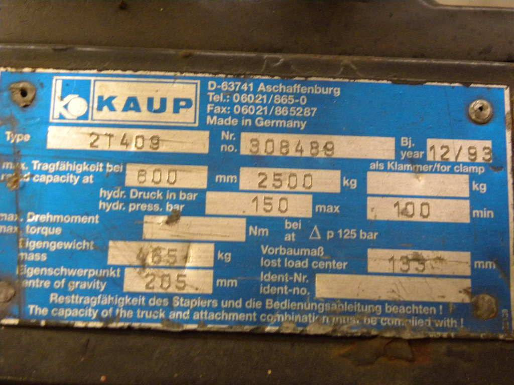 Kaup Double pallet handler - Utstyr: bilde 3 Kaup Double pallet handler - Utstyr: bilde 3