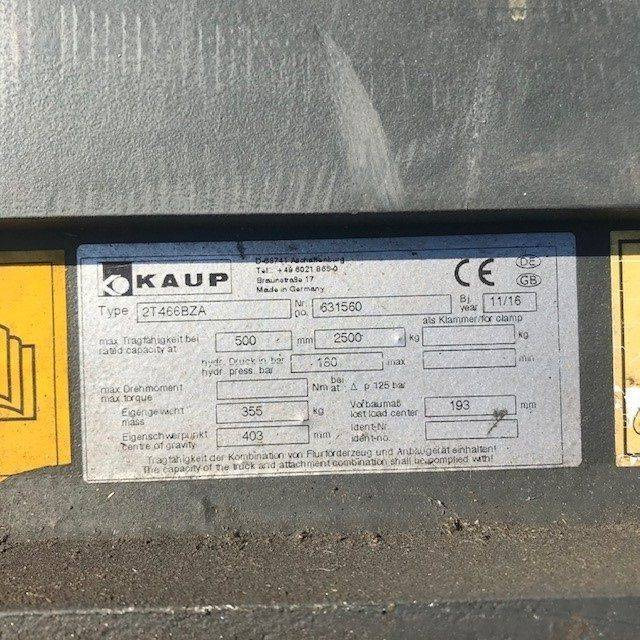 Kaup Fork positioner with sideshift - Utstyr: bilde 4 Kaup Fork positioner with sideshift - Utstyr: bilde 4