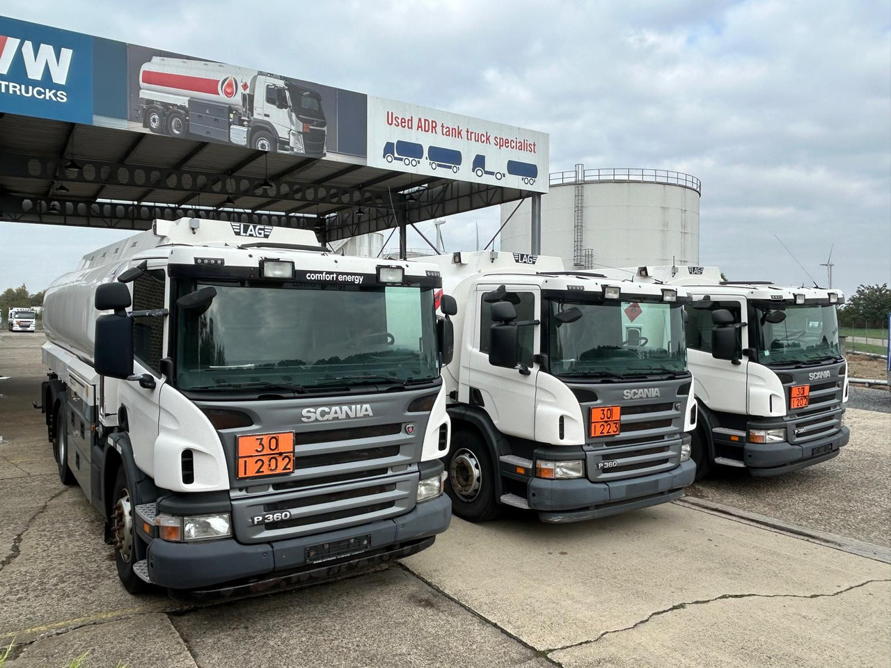 SCANIA P320/P360 (lot of 3) - Tankbil: bilde 3 SCANIA P320/P360 (lot of 3) - Tankbil: bilde 3