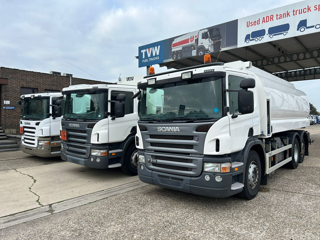 SCANIA PRT, P310, P380 (lot of 3) - Tankbil: bilde 1 SCANIA PRT, P310, P380 (lot of 3) - Tankbil: bilde 1