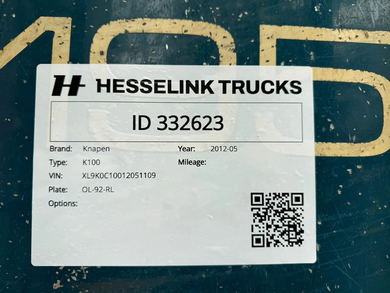Knapen Trailers K100 92m3 Cargo Floor 10MM BPW - Med walking floor semitrailer: bilde 4 Knapen Trailers K100 92m3 Cargo Floor 10MM BPW - Med walking floor semitrailer: bilde 4