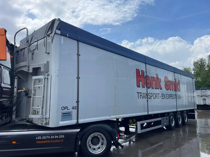 Knapen Trailers K100 92m3 Cargo Floor 10MM Schijfremmen APK 11/2025 - Med walking floor semitrailer: bilde 1 Knapen Trailers K100 92m3 Cargo Floor 10MM Schijfremmen APK 11/2025 - Med walking floor semitrailer: bilde 1