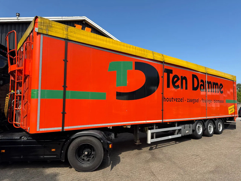 Knapen Trailers K200 93m3 10MM Cargo floor Liftas, very good condition - Med walking floor semitrailer: bilde 1 Knapen Trailers K200 93m3 10MM Cargo floor Liftas, very good condition - Med walking floor semitrailer: bilde 1