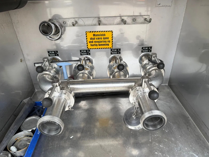 Tankhenger Magyar VM Tarm 19.000L RVS/INOX Melk/Milk/Milch Food 4 Rooms Liftas Nieuwe APK tot 23-7-2026: bilde 8