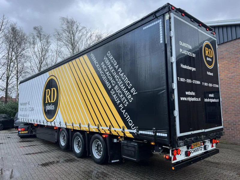 Schmitz Cargobull S01 Mega Liftachse Hubdach/Hefdak Top condition - Gardintrailer: bilde 4 Schmitz Cargobull S01 Mega Liftachse Hubdach/Hefdak Top condition - Gardintrailer: bilde 4