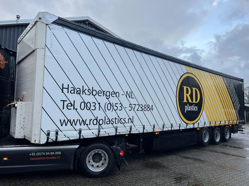 Schmitz Cargobull S01 Mega Liftachse Hubdach/Hefdak Top condition - Gardintrailer: bilde 1 Schmitz Cargobull S01 Mega Liftachse Hubdach/Hefdak Top condition - Gardintrailer: bilde 1