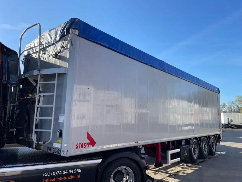 Stas S300ZX 10.5M 70m3 Agrar Liftas SAF, Top condition - Med walking floor semitrailer: bilde 1 Stas S300ZX 10.5M 70m3 Agrar Liftas SAF, Top condition - Med walking floor semitrailer: bilde 1