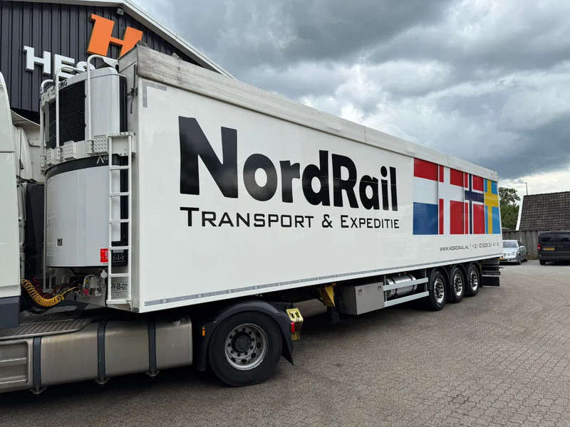 Kraker CF-ISO Koel / Walkingfloor Thermo King SLX 400 - Med walking floor semitrailer: bilde 1 Kraker CF-ISO Koel / Walkingfloor Thermo King SLX 400 - Med walking floor semitrailer: bilde 1