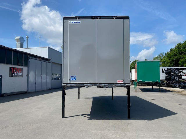 Krone BDF-System, 7.450 mm lang, Portaltüren, RAL 7037 Staubgrau - Vekselflak - varebil: bilde 2 Krone BDF-System, 7.450 mm lang, Portaltüren, RAL 7037 Staubgrau - Vekselflak - varebil: bilde 2