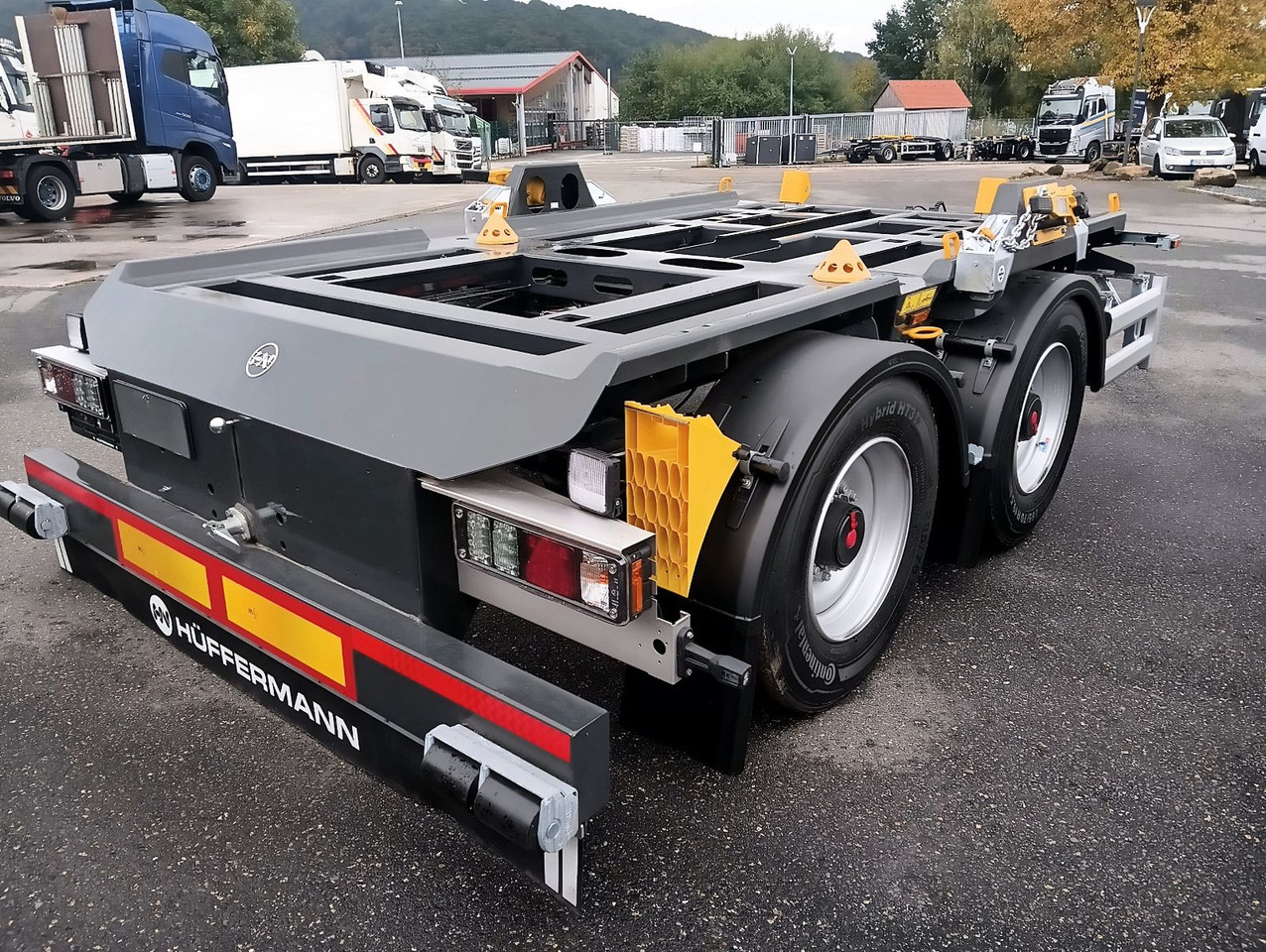 Hüffermann 2-A-MINI-CARRIER SAFETYFIX VERZINKT FULLOPTION - Krokhenger/ Liftdumper henger: bilde 5 Hüffermann 2-A-MINI-CARRIER SAFETYFIX VERZINKT FULLOPTION - Krokhenger/ Liftdumper henger: bilde 5