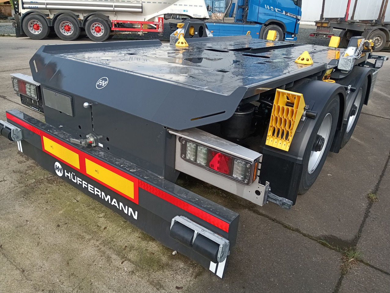 Hüffermann 2-A-MINI-CARRIER SAFETYFIX VERZINKT NEU FULLOPTI - Krokhenger/ Liftdumper henger: bilde 4 Hüffermann 2-A-MINI-CARRIER SAFETYFIX VERZINKT NEU FULLOPTI - Krokhenger/ Liftdumper henger: bilde 4