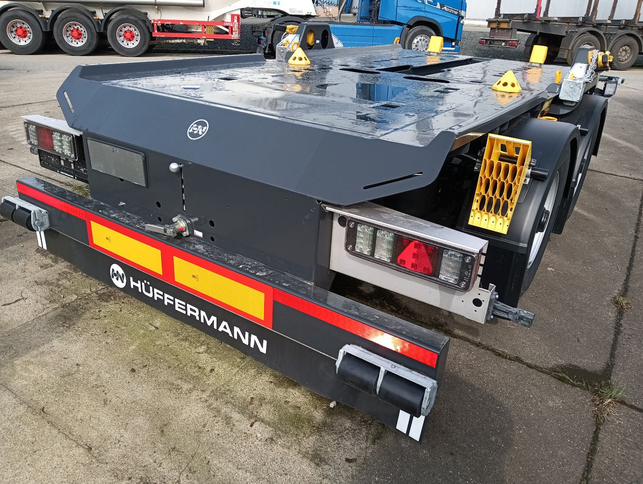 Hüffermann 2-A-MINI-CARRIER SAFETYFIX VERZINKT NEU FULLOPTI - Krokhenger/ Liftdumper henger: bilde 2 Hüffermann 2-A-MINI-CARRIER SAFETYFIX VERZINKT NEU FULLOPTI - Krokhenger/ Liftdumper henger: bilde 2