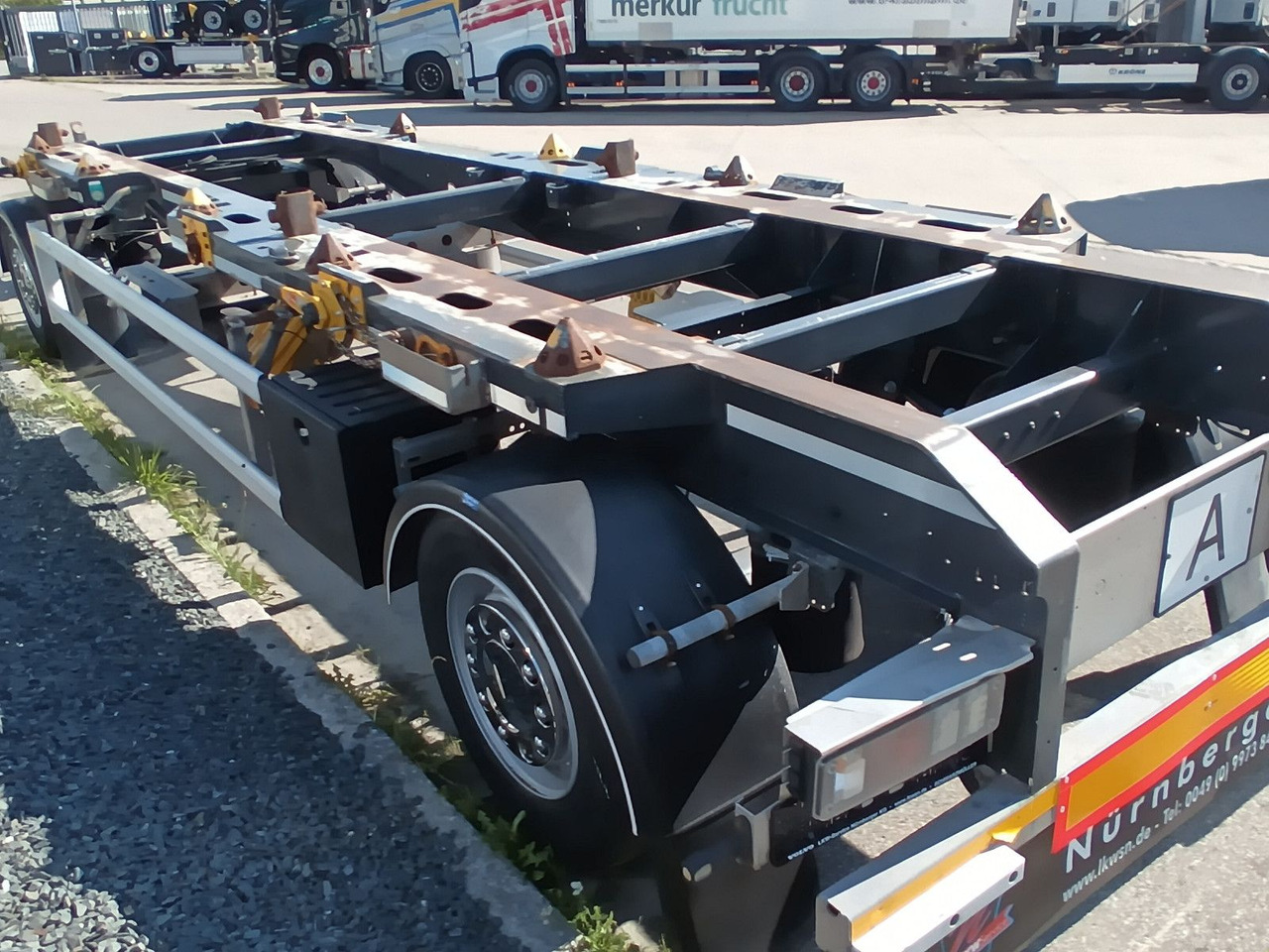 Hüffermann 2-A VARIO-CARRIER VERZINKT SAFETYFIX Reifen/TÜV - Krokhenger/ Liftdumper henger: bilde 4 Hüffermann 2-A VARIO-CARRIER VERZINKT SAFETYFIX Reifen/TÜV - Krokhenger/ Liftdumper henger: bilde 4