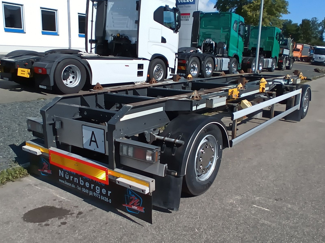 Hüffermann 2-A VARIO-CARRIER VERZINKT SAFETYFIX Reifen/TÜV - Krokhenger/ Liftdumper henger: bilde 1 Hüffermann 2-A VARIO-CARRIER VERZINKT SAFETYFIX Reifen/TÜV - Krokhenger/ Liftdumper henger: bilde 1