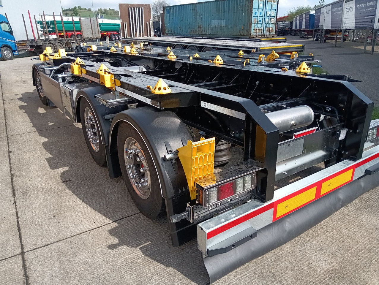 Hüffermann 3-A VARIO-CARRIER SAF NEU VERZINKT LiftAlufelgen - Krokhenger/ Liftdumper henger: bilde 4 Hüffermann 3-A VARIO-CARRIER SAF NEU VERZINKT LiftAlufelgen - Krokhenger/ Liftdumper henger: bilde 4