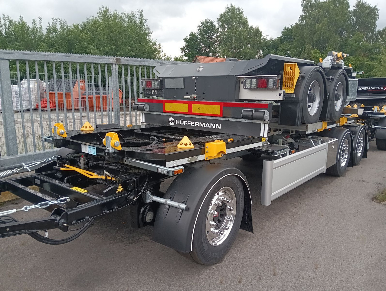 Hüffermann 3-A VARIO-CARRIER SAF NEU VERZINKT LiftAlufelgen - Krokhenger/ Liftdumper henger: bilde 2 Hüffermann 3-A VARIO-CARRIER SAF NEU VERZINKT LiftAlufelgen - Krokhenger/ Liftdumper henger: bilde 2
