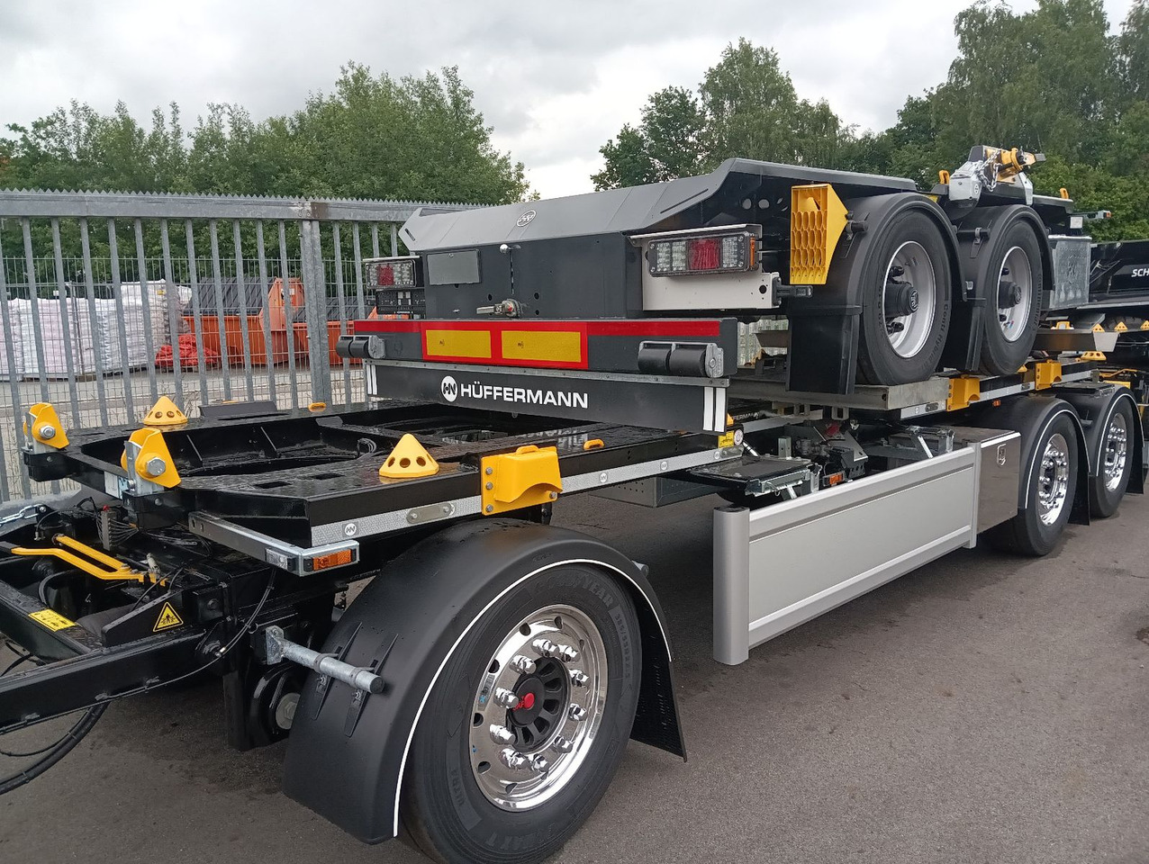 Hüffermann 3-A VARIO-CARRIER SAF NEU VERZINKT LiftAlufelgen - Krokhenger/ Liftdumper henger: bilde 3 Hüffermann 3-A VARIO-CARRIER SAF NEU VERZINKT LiftAlufelgen - Krokhenger/ Liftdumper henger: bilde 3