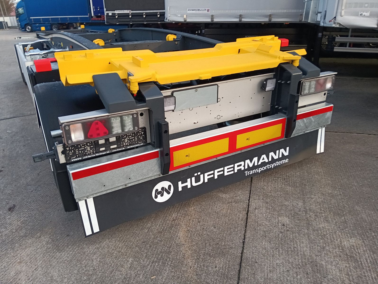 Hüffermann HSA1870 SAF VERZINKT Schlitten 5m-7m 3158kg NEU - Krokhenger/ Liftdumper henger: bilde 1 Hüffermann HSA1870 SAF VERZINKT Schlitten 5m-7m 3158kg NEU - Krokhenger/ Liftdumper henger: bilde 1