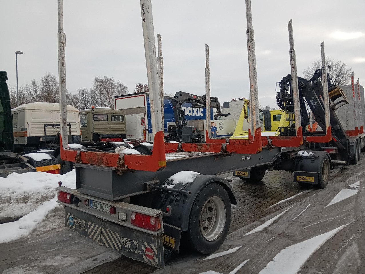 Huttner HUTTNER N4SZ20 2-Achs 4xRungenschemel Alu 3,6t - Tømmerhenger: bilde 1 Huttner HUTTNER N4SZ20 2-Achs 4xRungenschemel Alu 3,6t - Tømmerhenger: bilde 1