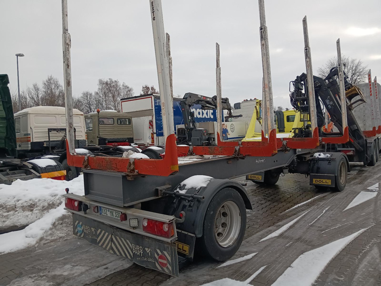 Huttner HUTTNER N4SZ20 2-Achs 4xRungenschemel Alu 3,6t - Tømmerhenger: bilde 3 Huttner HUTTNER N4SZ20 2-Achs 4xRungenschemel Alu 3,6t - Tømmerhenger: bilde 3