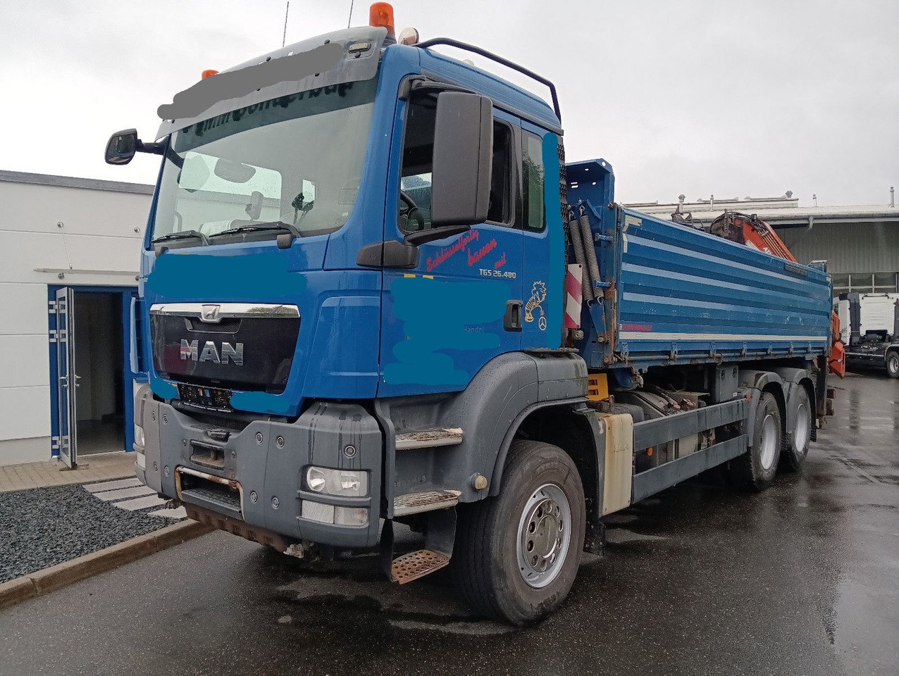 MAN TGS 26:480 6x4 EURO5 ATLAS 240.2E-A4 3-S-Kipper - Tippbil, Kranbil: bilde 1 MAN TGS 26:480 6x4 EURO5 ATLAS 240.2E-A4 3-S-Kipper - Tippbil, Kranbil: bilde 1